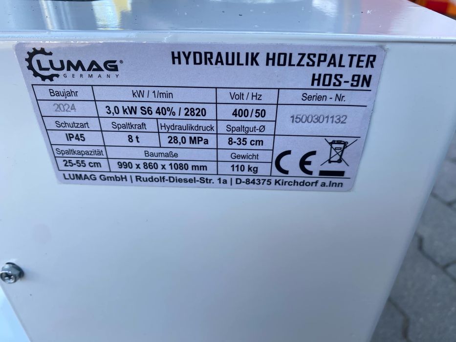Łuparka HOS-9N (8 TON)