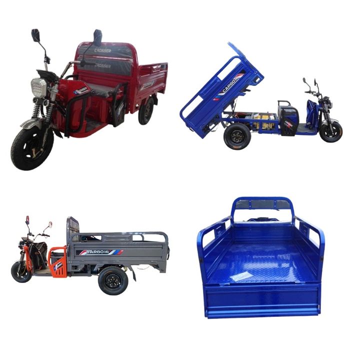 ХИТ‼️Грузовой Трехколесный Электроскутер Самосвал CROSSER Cargo 12/13