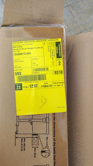 Berço para bebe kinderkraft