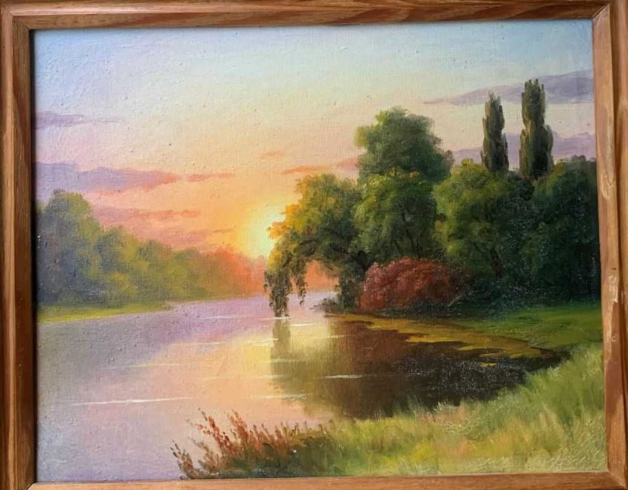 Закат на р.Донец Гончаренко И.К