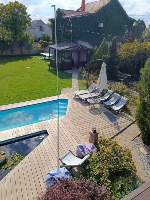 Аренда Баня Сауна Дом с камином Теплая Беседка Бассейн Днепр