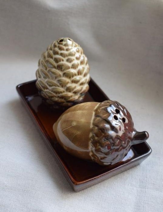 Набор для специй (соль,перец)керамический