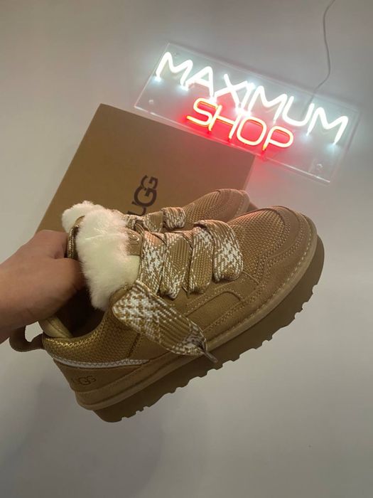 !! РОЗПРОДАЖ !! Жіночі кросівки чорні UGG Lowmel / Черевики  угі угг