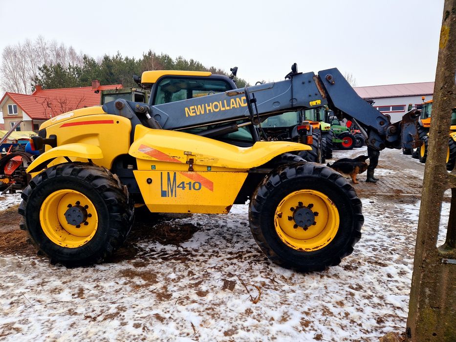 New Holland LM 410 Bardzo dobry stan 2000r Orginał Ładowarka Manitou
