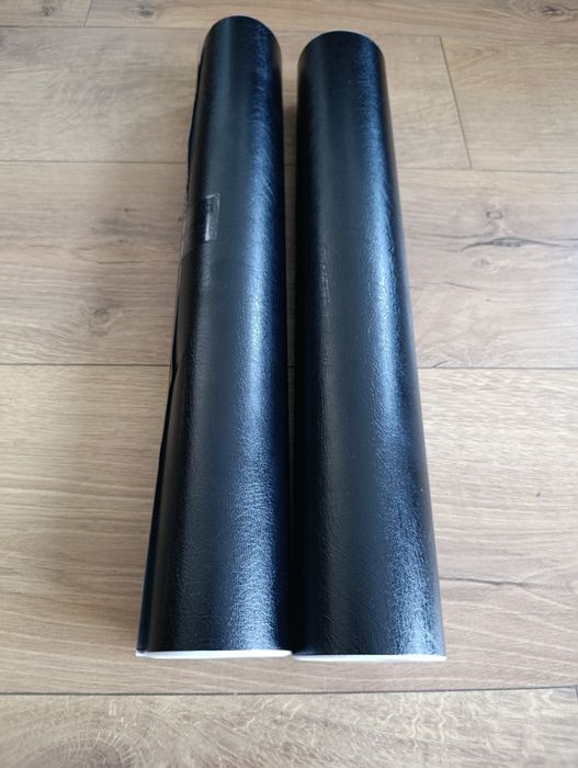 Okleina Samoprzylepna Dc-fix na meble czarna skóra 45cm x 15m