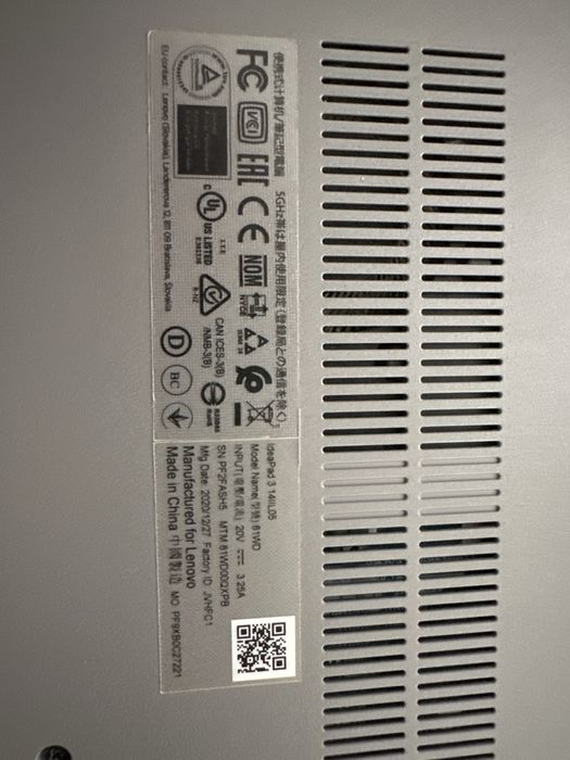 Lenovo ideapad 3 14il05