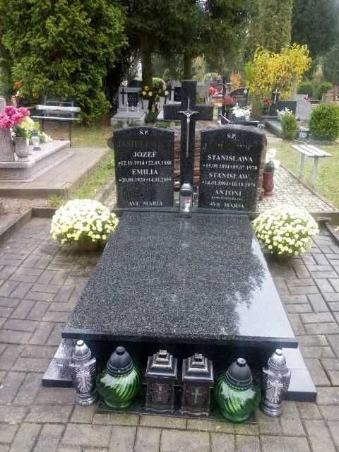 Piękny używany nagrobek w doskonałym stanie