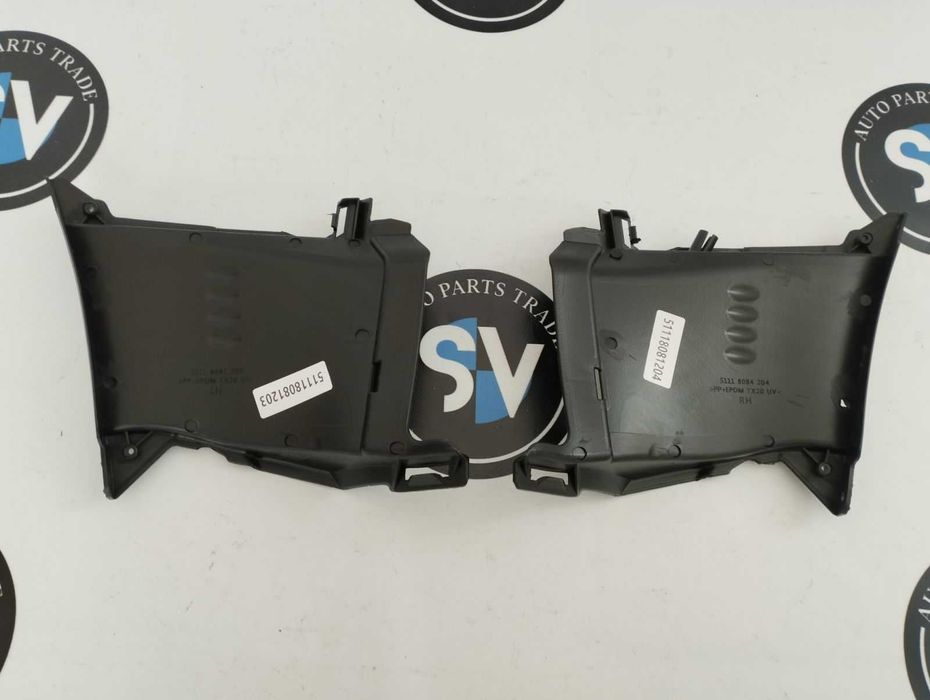 BMW X3 G01 X4 G02 воздуховод бампера дифлектор боковий лівий М пакет 51118081204 рестайлінг правий 51118081203