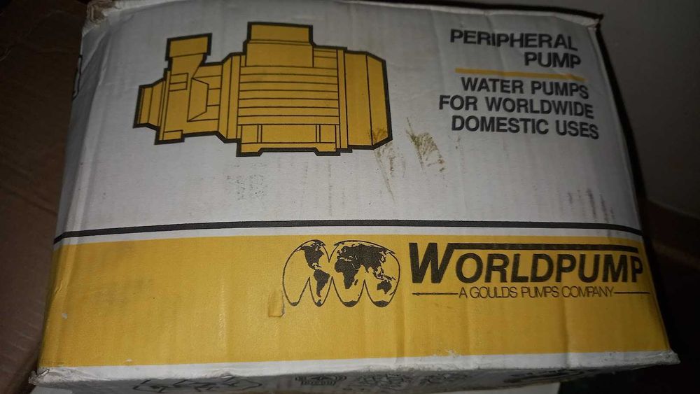 Bomba de Água Periférica Worldpump WPP15 0.5HP com Pressostato (Nova)