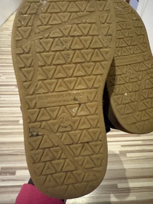 Trzewiki ocieplane Slippers Family rozmiar 24