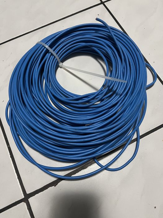 Przewód instalacyjny H07V-K (LGY) 1x6,0 niebieski linka /50m/