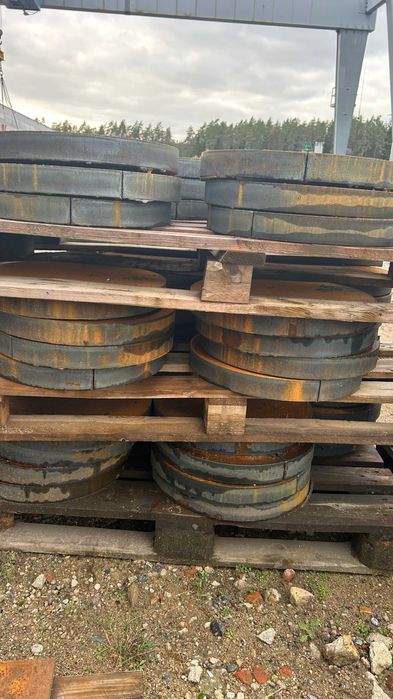 Krążki stalowe, obciążniki, fi400-800 gr 35-70mm