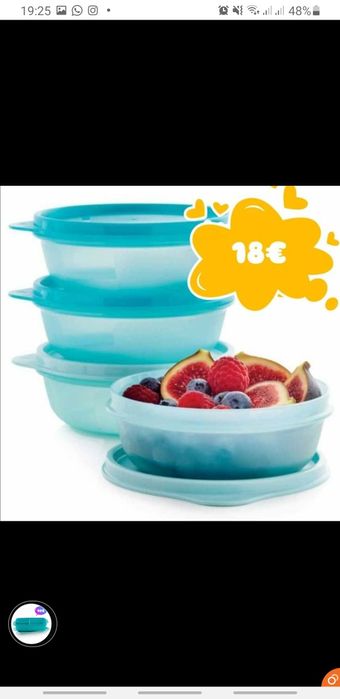 artigos da tupperware