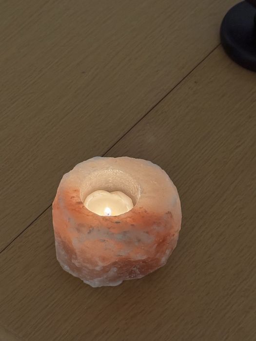 Świecznik lampa solna