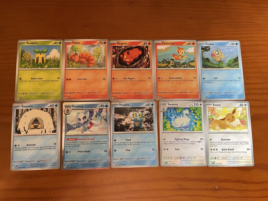 Vendo/Troco cartas Pokémon
