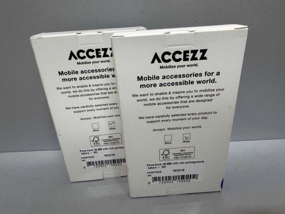 Павербанк (Powerbank) Accezz 18W  10000 мАг (PO23718) Новий!