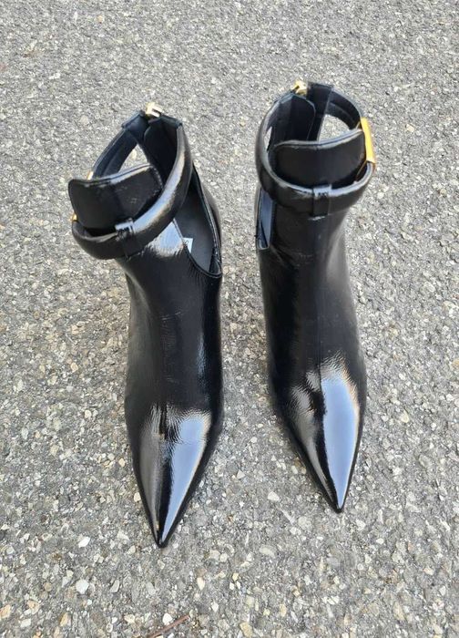 Botki skórzane włoskiej marki SPAZIO MODA