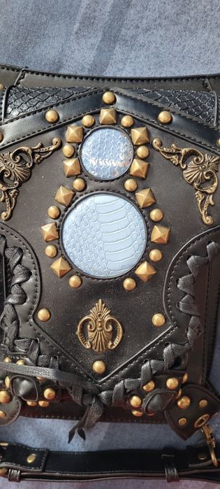 Bolsa de perna de cor preta