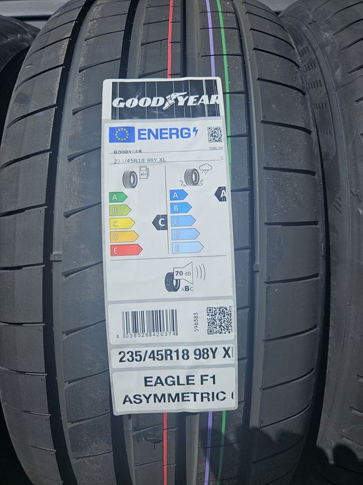 Opony letnie 235/45/18 goodyear asymetric 6