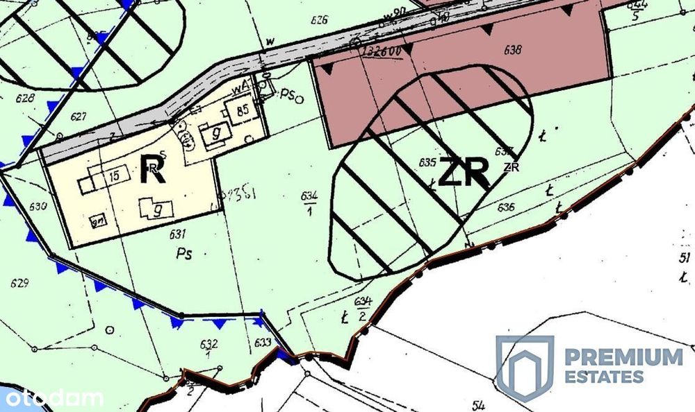 Urokliwa Działka Stojowice | 62 ar (budowlane 14) - Więcej