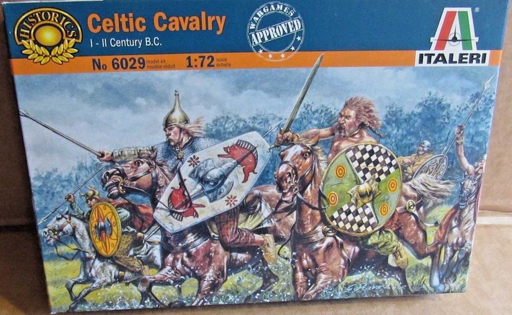 Figuras de modelismo, Cavalaria Celta , 1:72