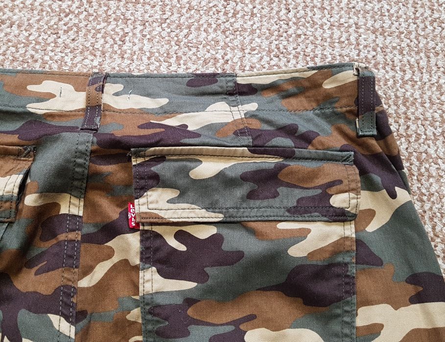 Levi's cargo camo '94 baggy штани карго loose fit оригінал W36