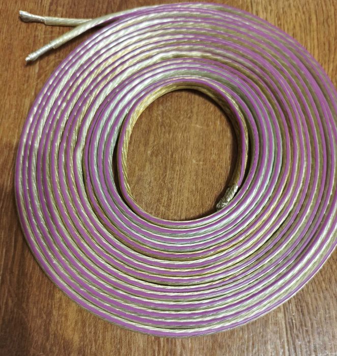 Кабель акустический OEHLBACH cable T.M. и Real Cable.  и  In EAGLE CABLE SILVER  Made in GERMANY