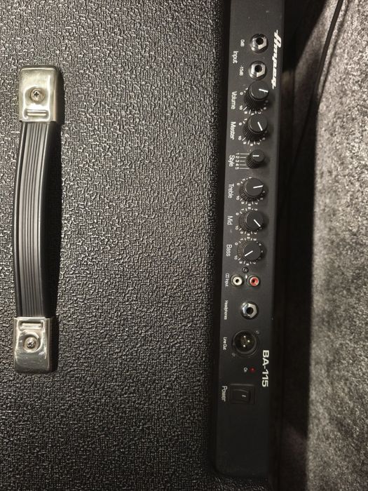 Combo basowe i zmacniacz piec Ampeg bass