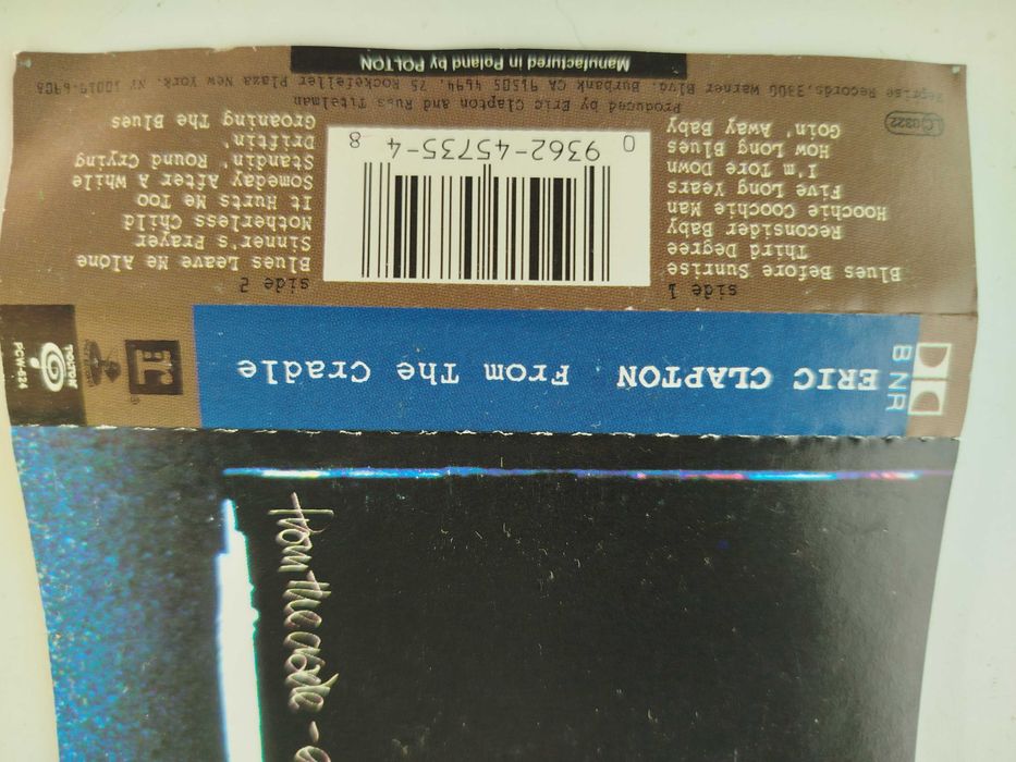 Eric Clapton From the Cradle kaseta Polton