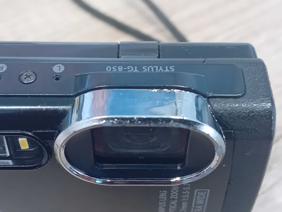 Olympus TG-850 – aparat z wadami