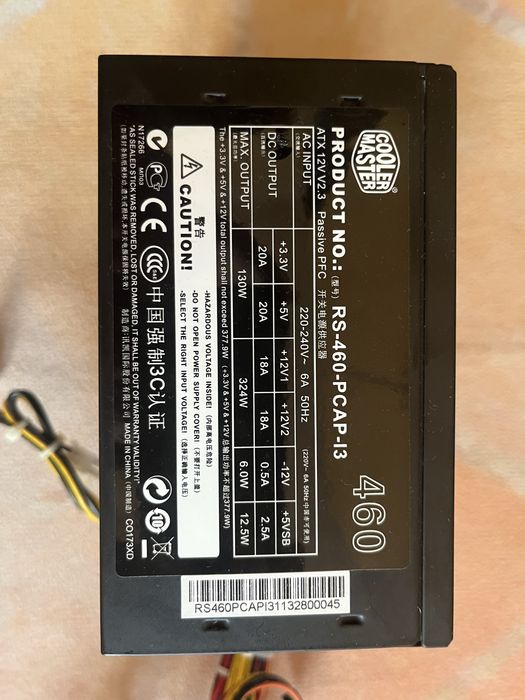 Cooler master rs460 pcap i3