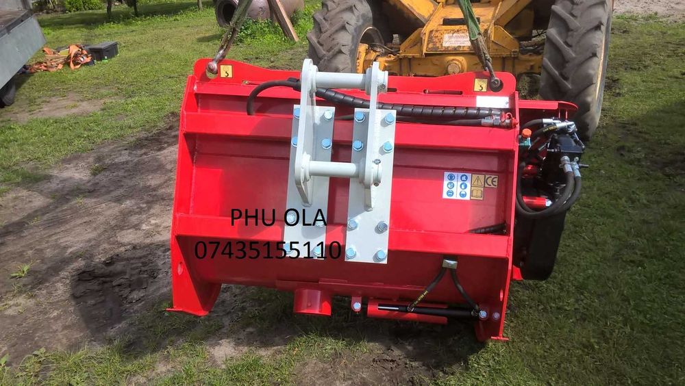 Mieszalnik łyżkowy/betoniarka MT 120 do betonu lub paszy