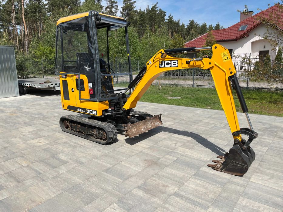 Minikoparka Jcb 16C1 Sprowadzona 878 mtg .