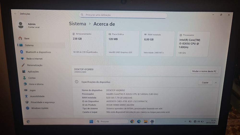 Lenovo ThinkPad L390 13,3-inch