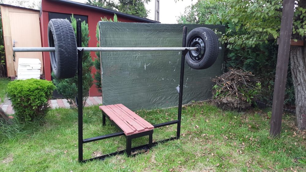 Ławka sztanga ciężary