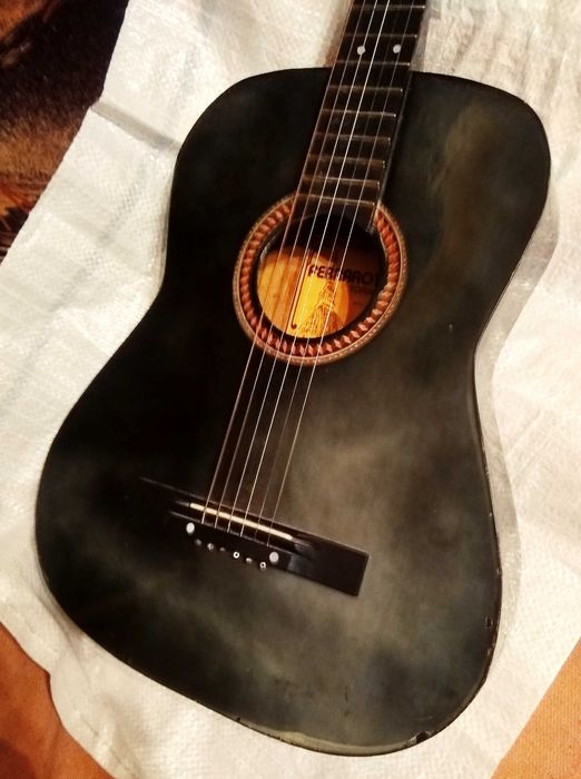 Классическая гитара Ferrarotti Италия Метроном ГДР Guitar Ferrarotti