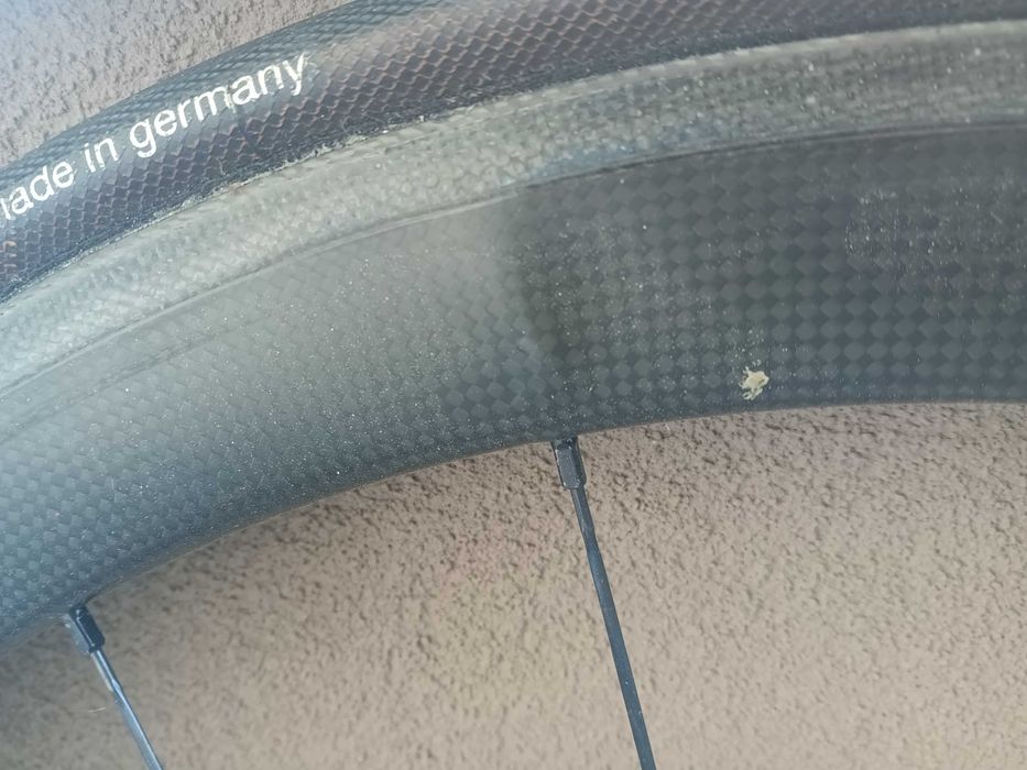 Par de rodas de bicicleta carbono