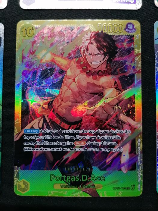 one piece tcg - cartas raras
