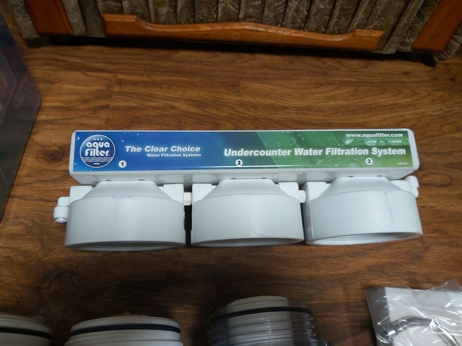 Система фильтрации воды. Фильтры для воды. Набір фільтрів.