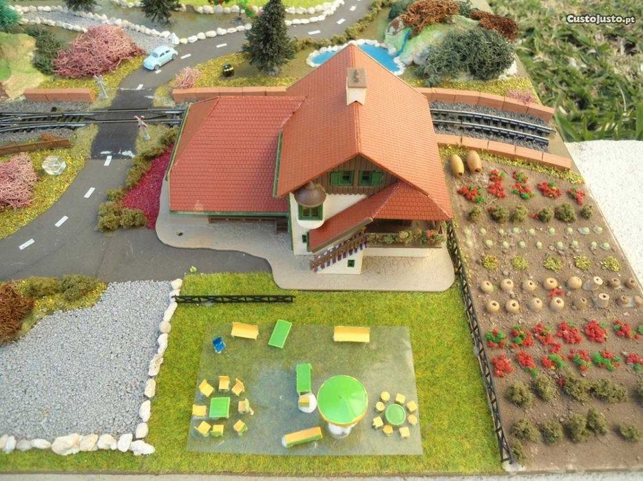 1:160 Diorama comboio escala N