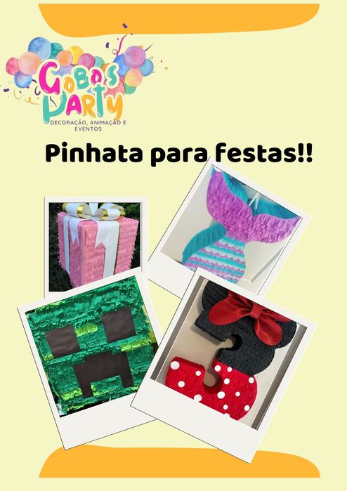 Decoração e organização de festas e eventos GOBOS PARTY