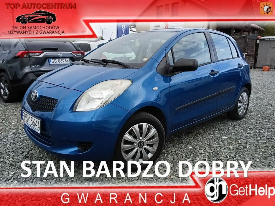 Toyota Yaris Luna 1.3 Benzyna 87 KM Klimatyzacja Stan BDB Kredyt Bez BIK