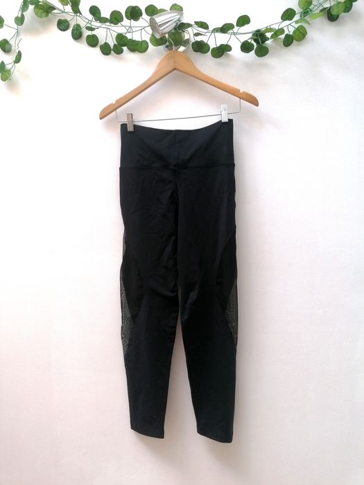 Leggings Pretas com Transparência