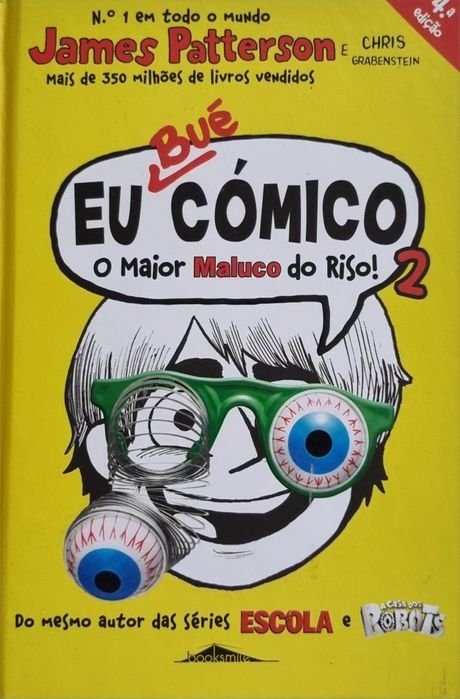 Livro n°2 da coleção "Eu Bué Cómico - O maior maluco do riso!"