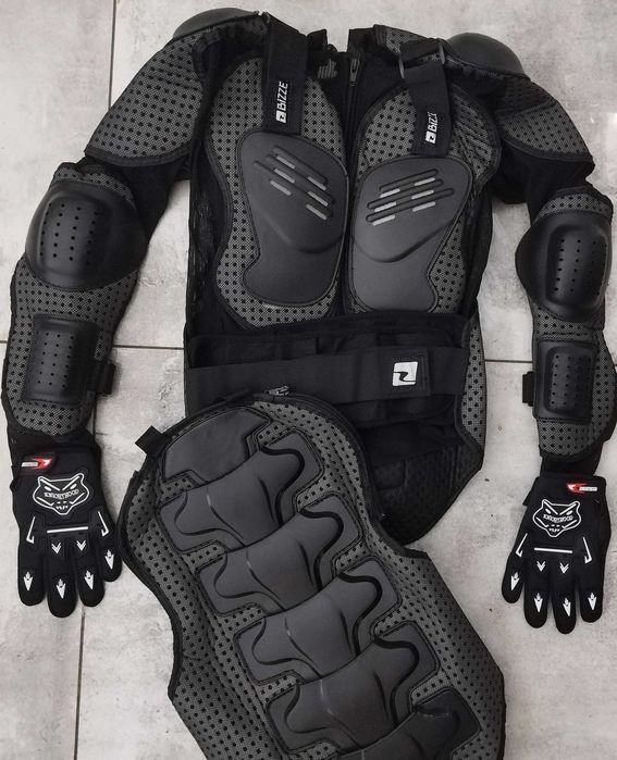 zbroja strój sportowy jazdy cross kurtka ochronna bezpieczeństwo quad