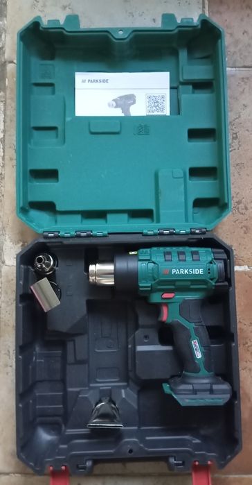 Pistola de ar quente a bateria 20V Parkside