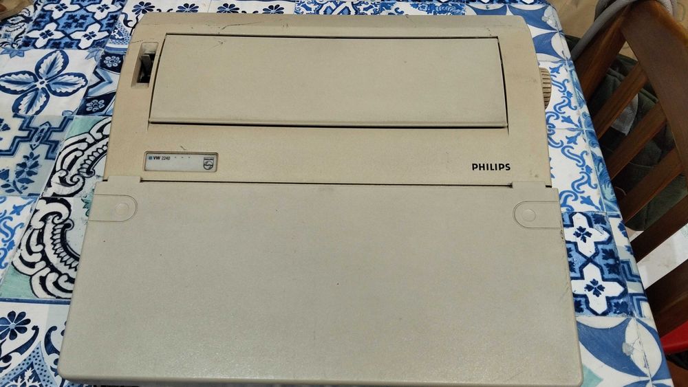Máquina escrever eletrónica philips