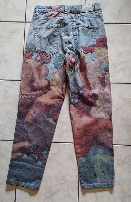 Spodnie Bershka Art Series 38