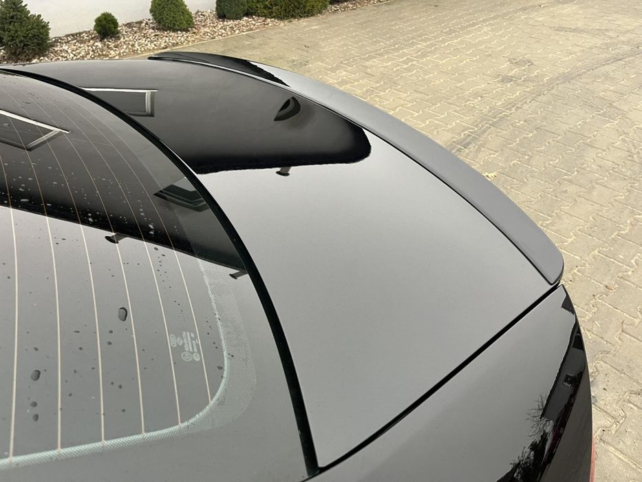 Lotka dokładka spoiler Audi A4 B8 2007/2016 S-Look czarny połysk