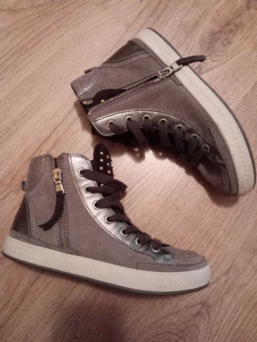 Tenisówki Geox brązowe roz 35